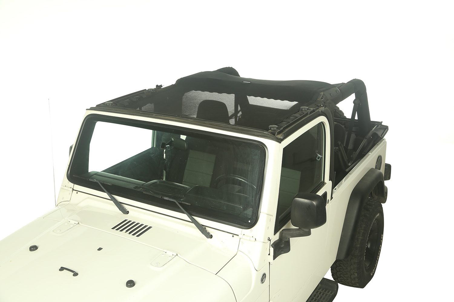 Eclipse Sun Shade, Full Cover; 04-06 Jeep Wrangler Unlimited LJ