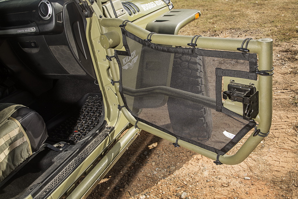 Wypełnienie przednich drzwi rurowych; 07-17 Jeep Wrangler JK/JKU - 4
