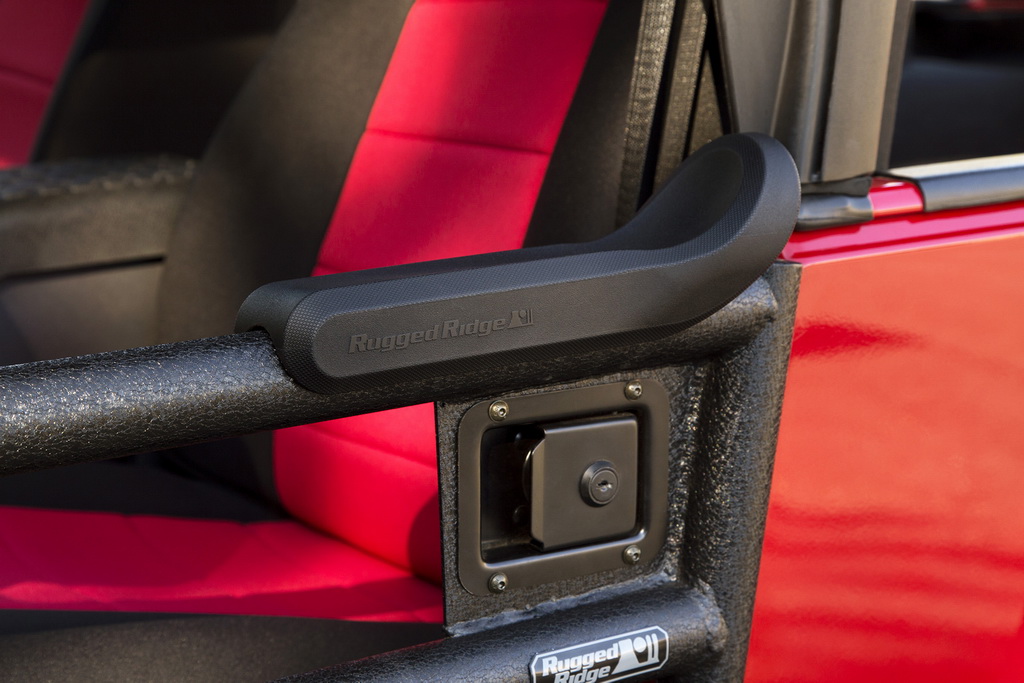 Door Armrest, Contoured, for 1.5 Inch to 2 Inch Tube Doors - 4