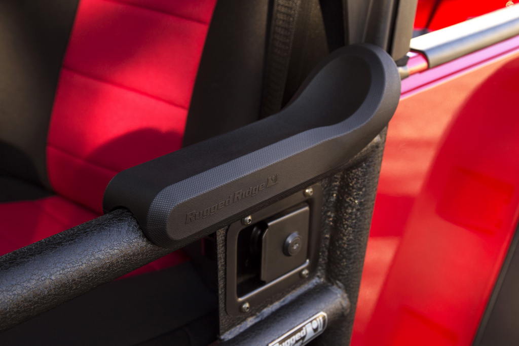 Door Armrest, Contoured, for 1.5 Inch to 2 Inch Tube Doors - 5