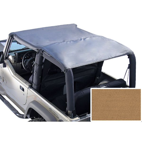 Roll Bar Top Header, Spice; 97-06 Jeep Wrangler TJ - 1