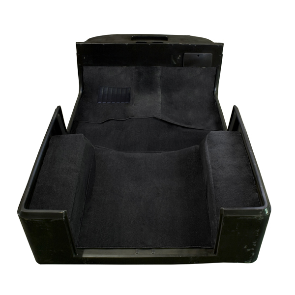 Deluxe Carpet Kit, Black; 97-06 Jeep Wrangler TJ - 1