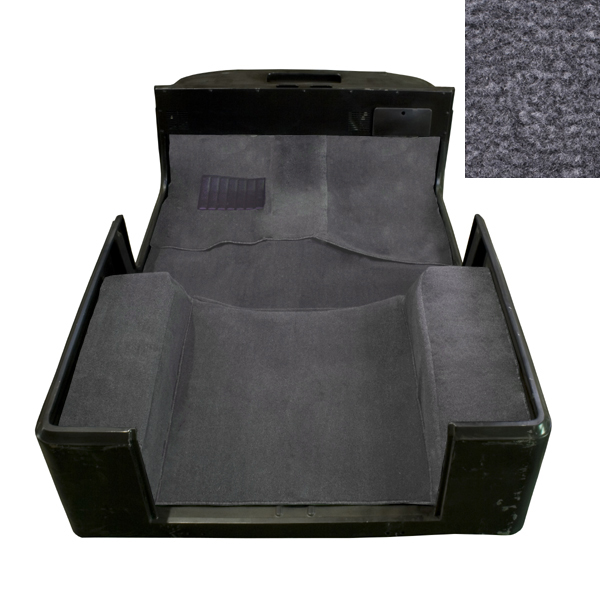 Deluxe Carpet Kit, Gray; 97-06 Jeep Wrangler TJ