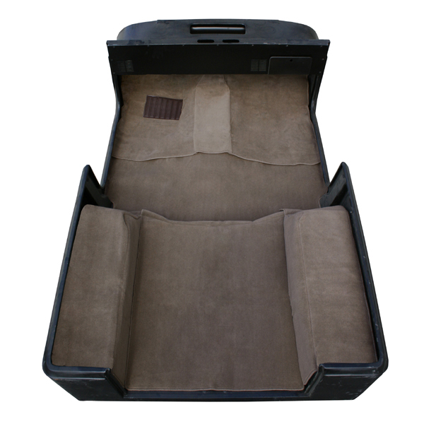 Deluxe Carpet Kit, with Adhesive, Honey; 76-95 Jeep CJ/Wrangler YJ - 1