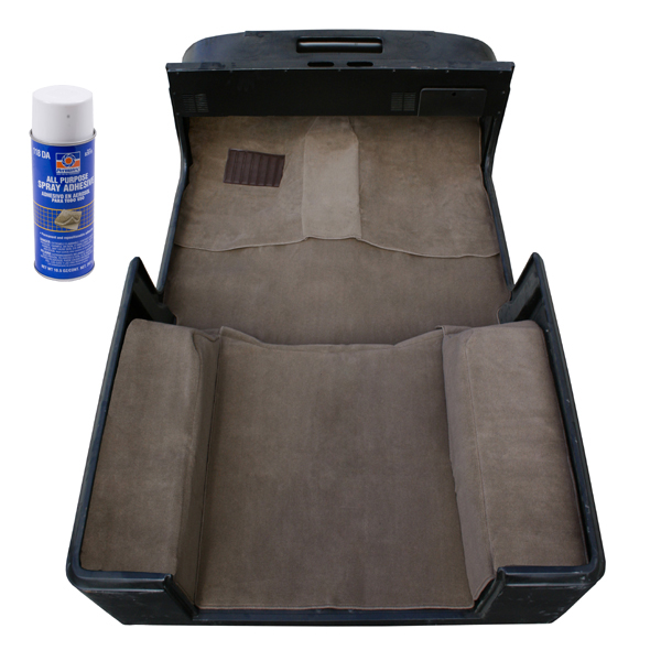 Deluxe Carpet Kit, with Adhesive, Honey; 97-06 Jeep Wrangler TJ - 1