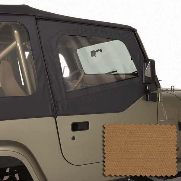 Door Kit, Upper, Spice; 88-95 Jeep Wrangler YJ