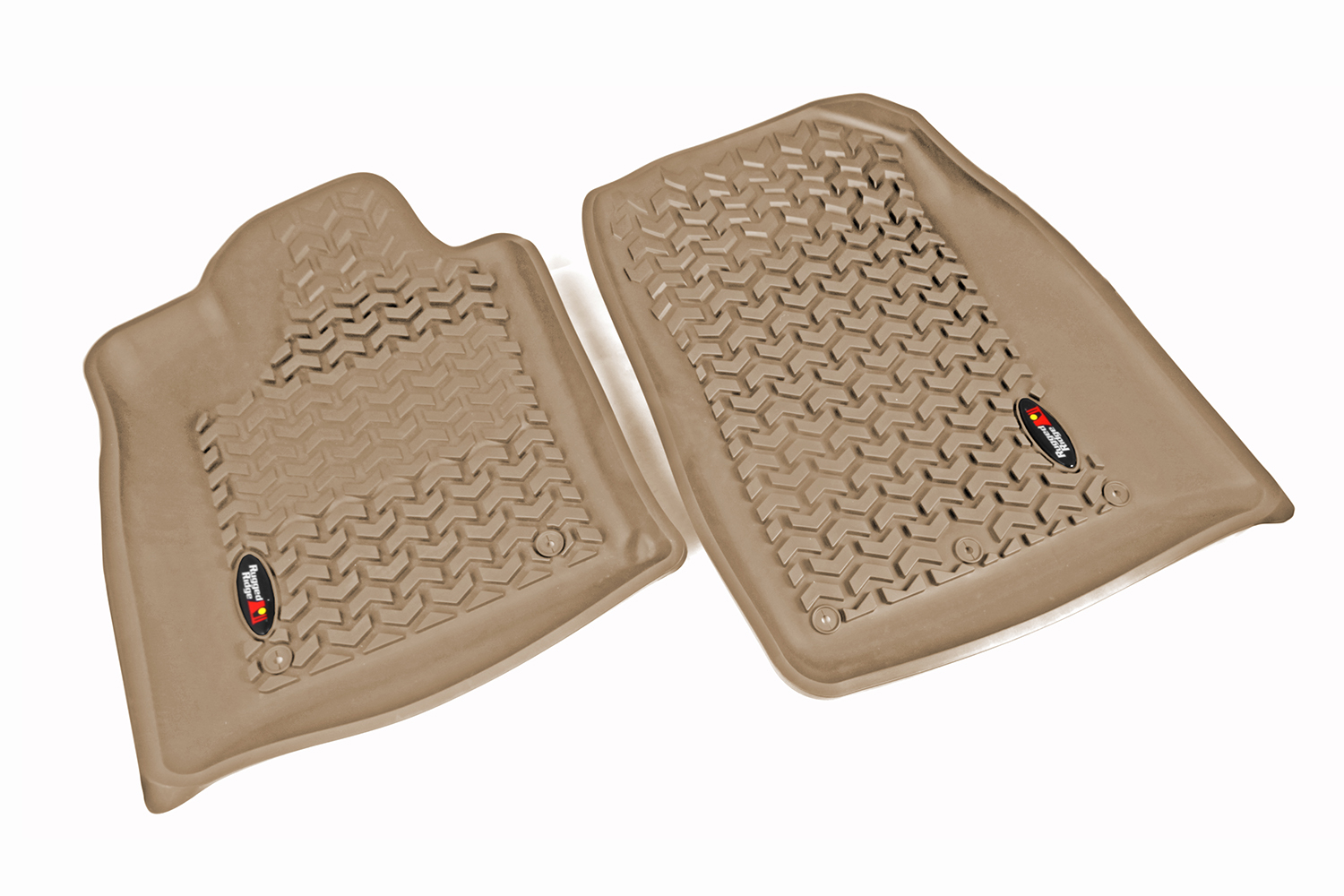 Floor Liner, Front; Tan, 2011-2020 Dodge / Jeep Durango / Grand Cherokee WK2  - 1