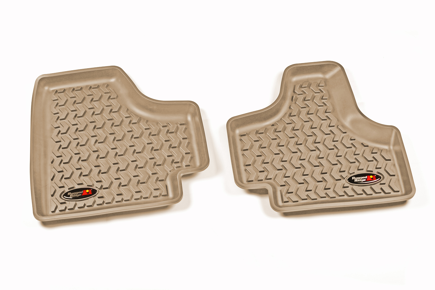 Floor Liner, Rear; Tan, 2008-2013 Jeep Liberty KK  - 1