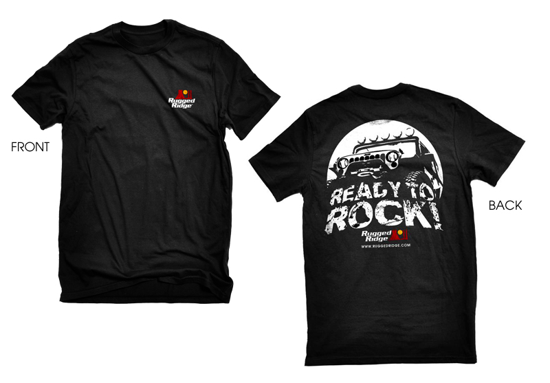 Black Ready To Rock Tee Xx Large - 1