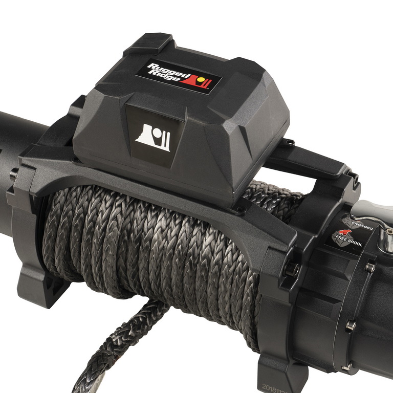 Trekker Winch, 12,500 LBS, Synthetic Rope, IP68 Waterproof, Wireless - 3