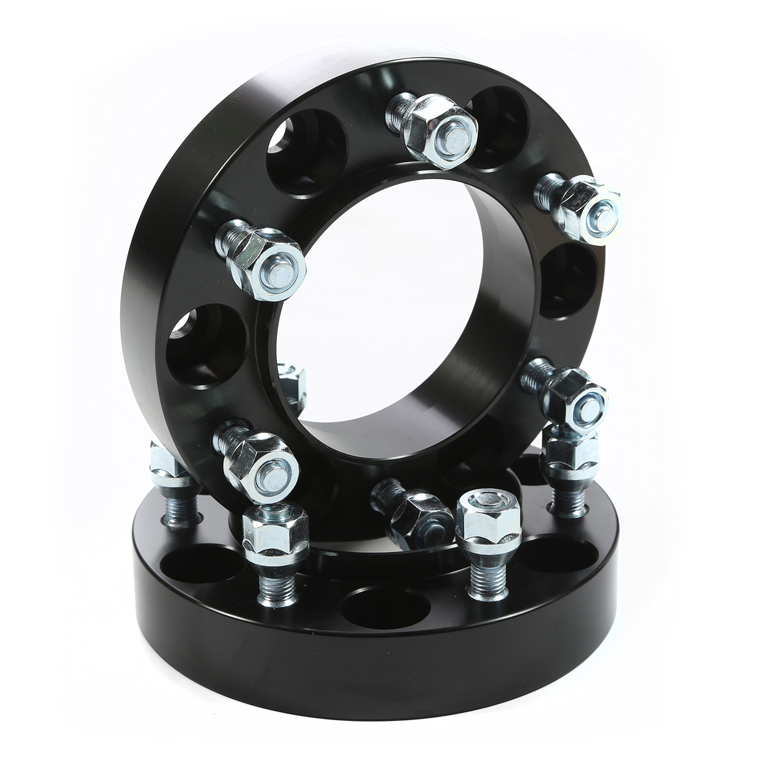 Wheel Spacer Kit, 1.25 Inch, Black; 96-13 Toyota Truck/SUV - 1