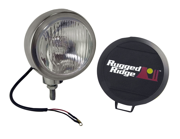 Light Kit, HID, 6 Inch, Round, Stainless Steel Housing