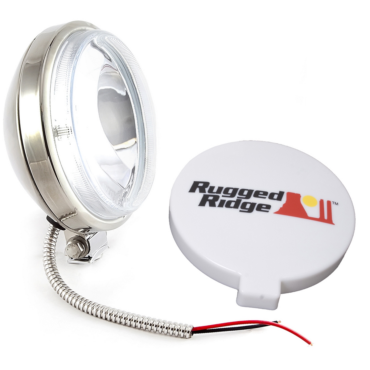 Halogen przeciwmgielny 6" stal nierdzewna