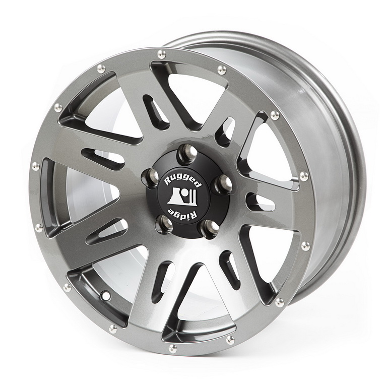 Felga XHD gun metal, 17x8.5; 07-16 Jeep Wrangler JK/JKU - 1