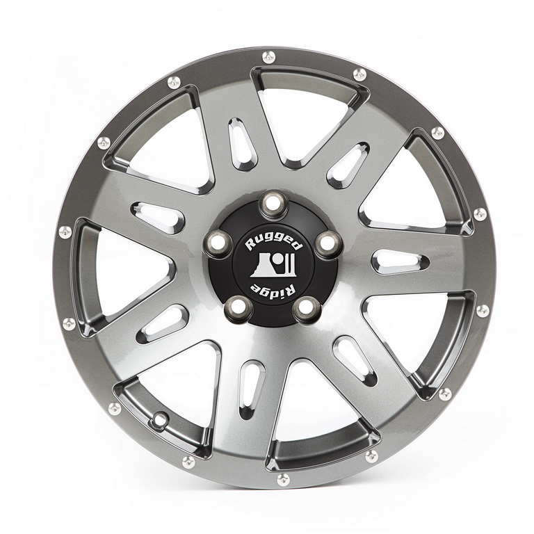 Felga XHD gun metal, 17x8.5; 07-16 Jeep Wrangler JK/JKU - 2