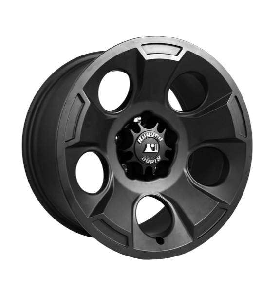 Drakon Wheel, 17x9, Black Satin; 07-21 Jeep Wrangler / 20-21 Gladiator - 1