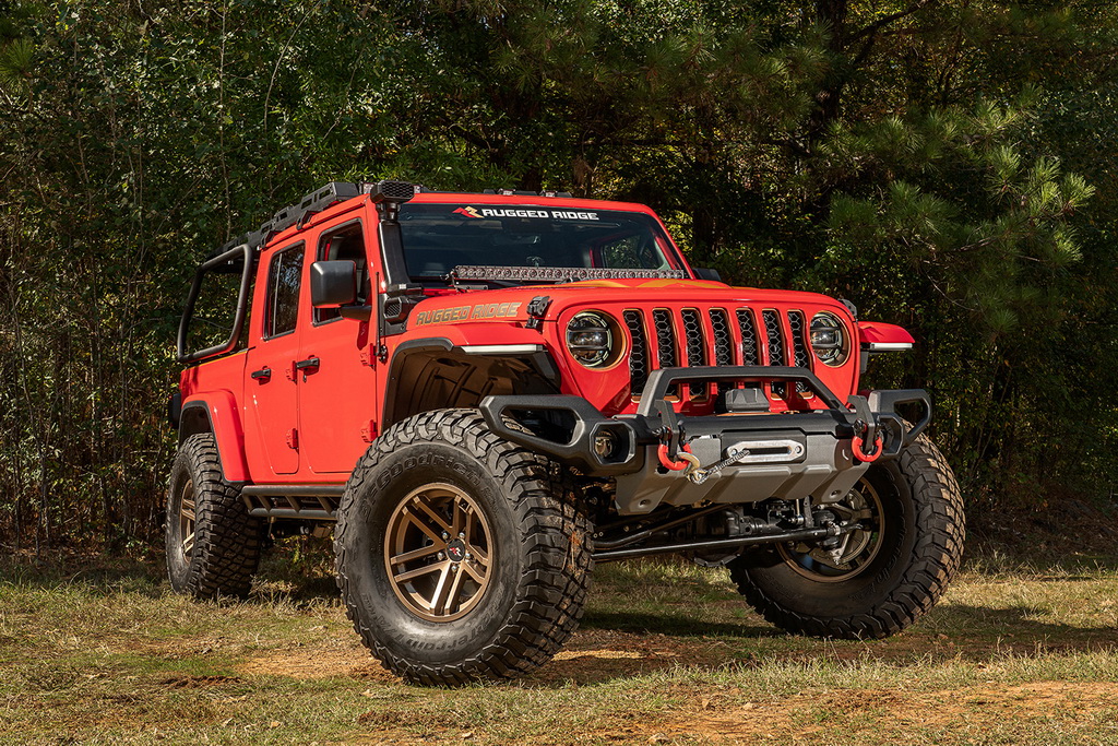Felga Jesse Spade, 17X9, Bronze; 07-20 Wrangler & Gladiator JK/JL/JT - 6