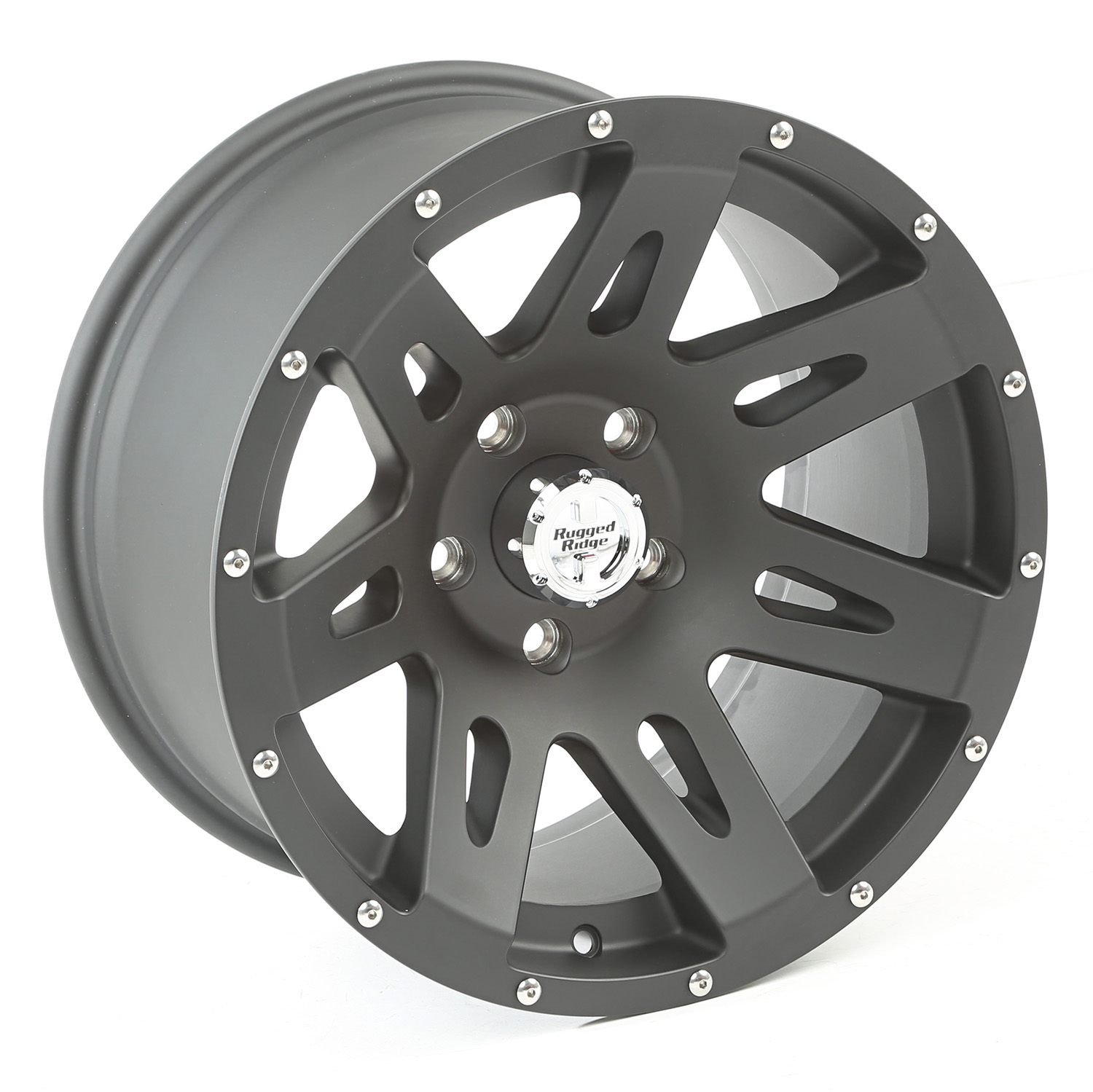 Felga XHD czarna satyna, 17x9, 07-15 Jeep Wrangler JK - 2