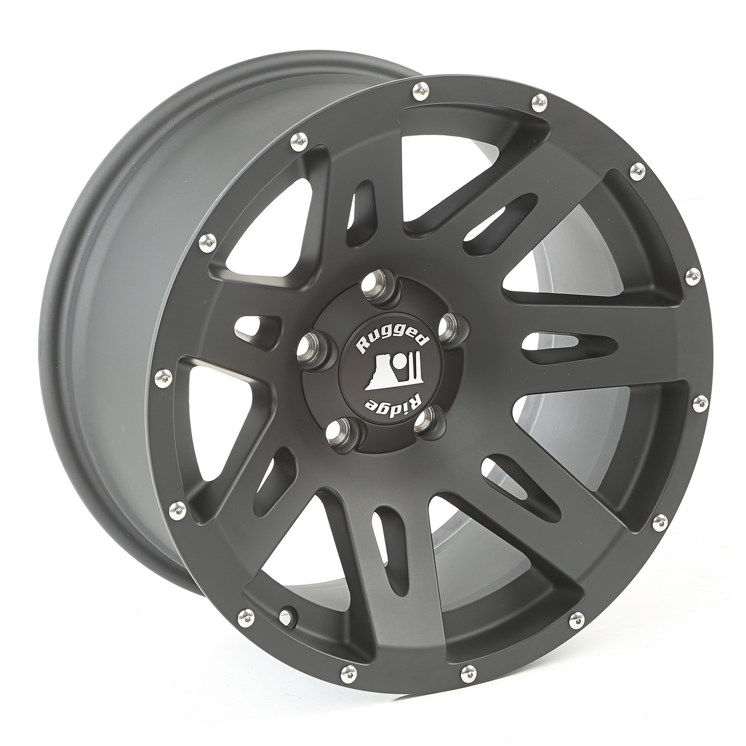 Felga XHD czarna satyna, 17x9, 07-15 Jeep Wrangler JK - 3