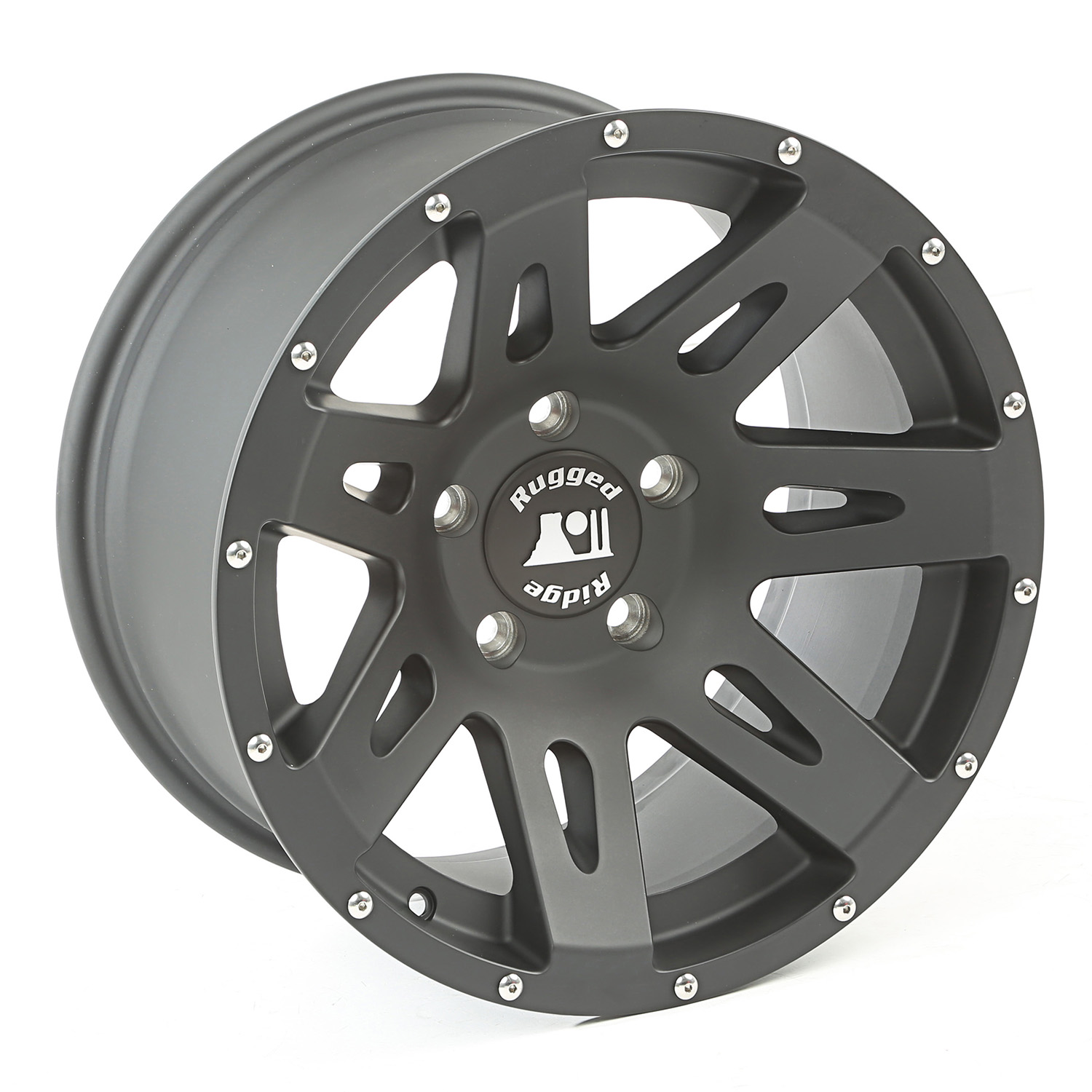 Felga XHD czarna satyna, 17x9, 07-15 Jeep Wrangler JK - 4