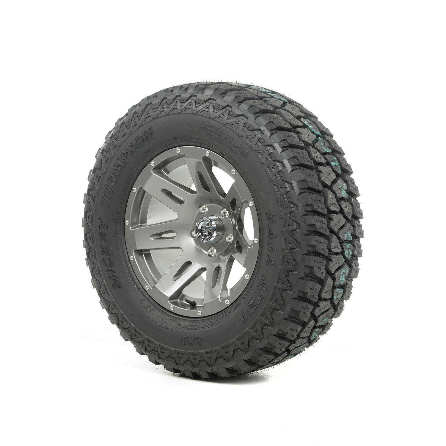 Zestaw felga z oponą 17" gun metal 305/65R17 ATZ  - 1