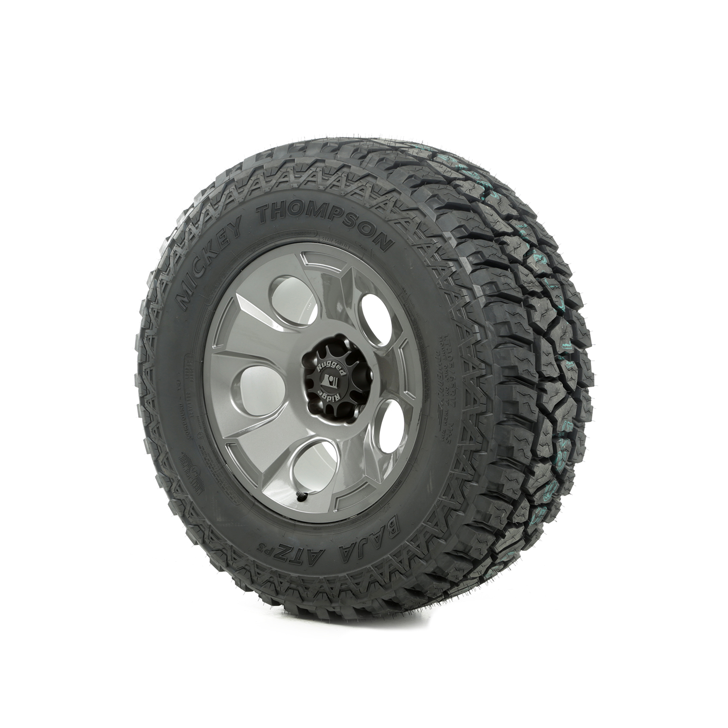 Zestaw felga Drakon z oponą 17" gun metal 305/65R17 ATZ  - 1