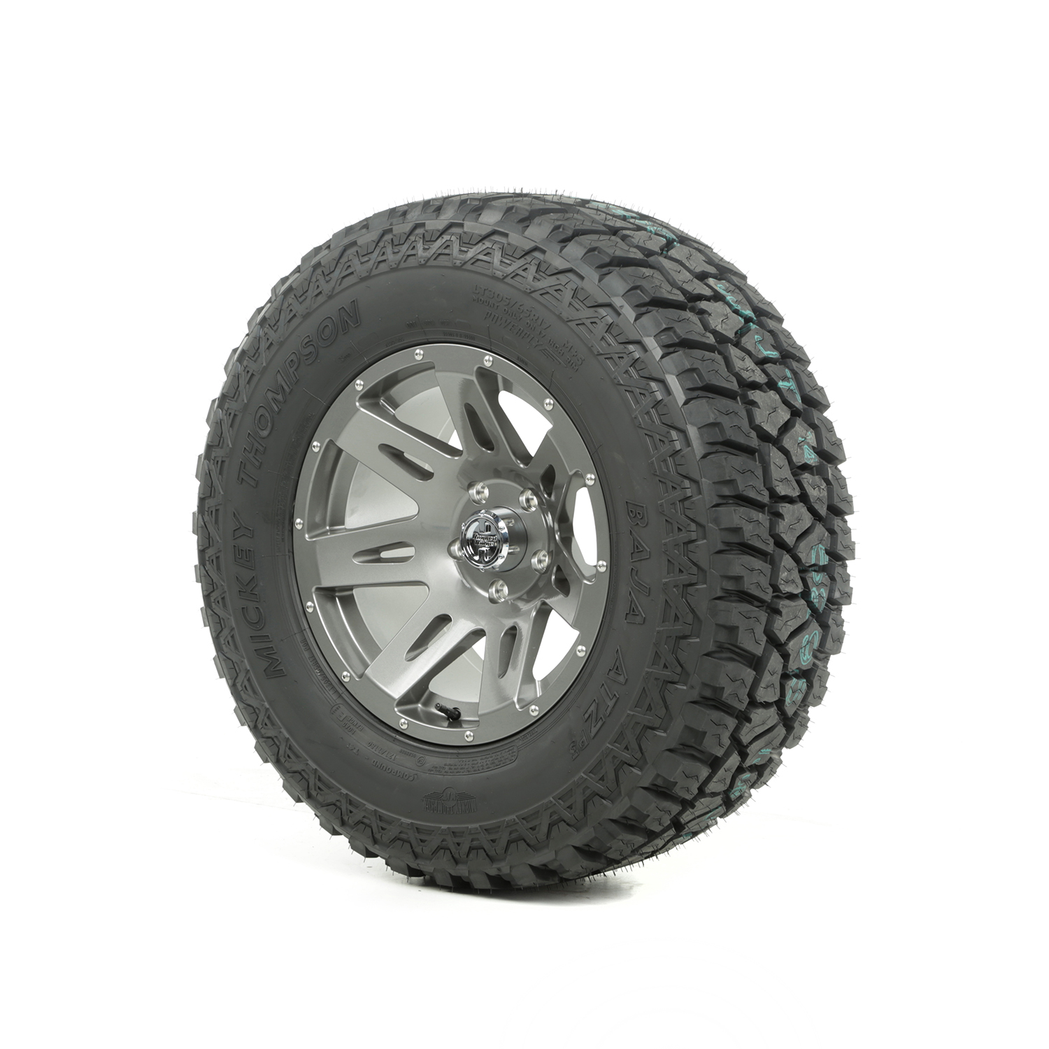 Zestaw felga z oponą 17" gun metal 315/70R17 ATZ  - 1