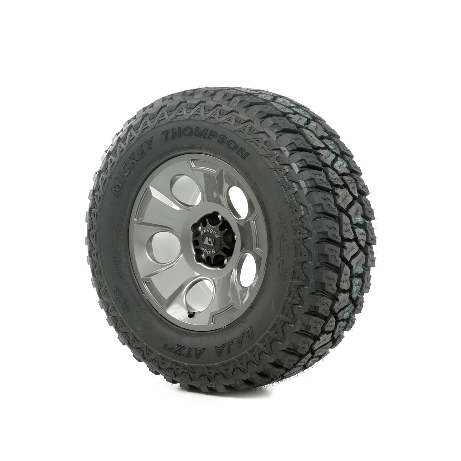 Wheel/Tire, Drakon, 17x9, Gun Metal, 315/70R17 ATZ P3 - 1