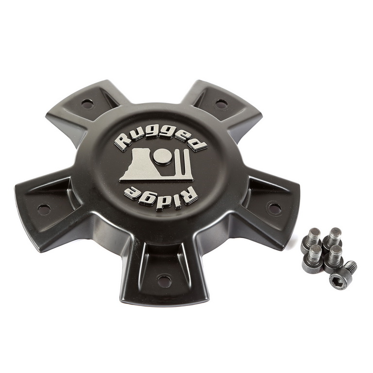 Trail Runner Classic Wheel, 17x9, Black, With Cap; 07-21 Wrangler/Gladiator - 3
