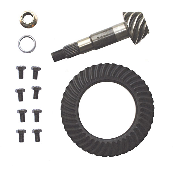 Ring and Pinion, 4.56 Ratio, Rear; 02-02 Wrangler TJ, for Dana 35 - 1