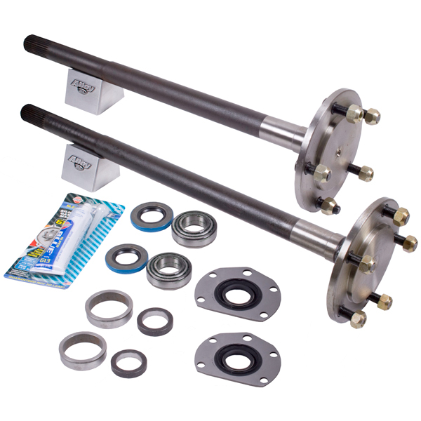Axle Shaft Kit, 1 Piece, Narrow Track; 76-83 Jeep CJ5/CJ7/CJ8, AMC 20