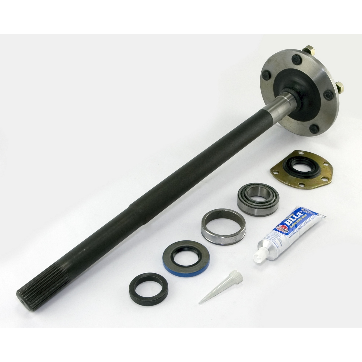 Axle Shaft Kit, 1 Piece, Left, Narrow Trac; 76-83 CJ5/CJ7/CJ8, AMC 20