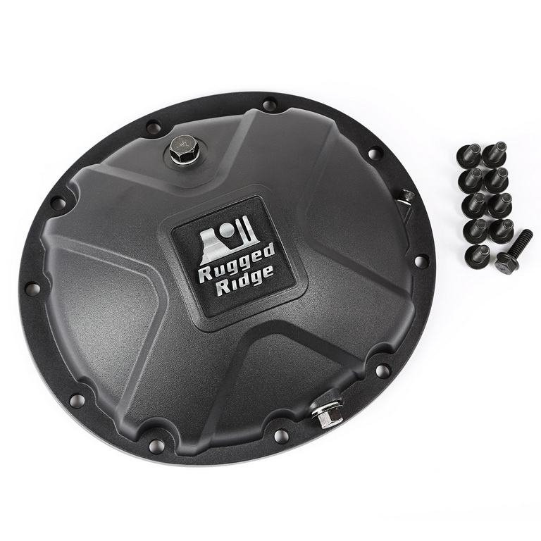 Boulder Aluminum Differential Cover, Black, for Dana 35