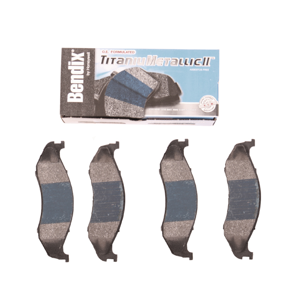 Brake Pad Kit, Front; 90-01 Jeep Cherokee XJ/ZJ Grand Cherokee - 1