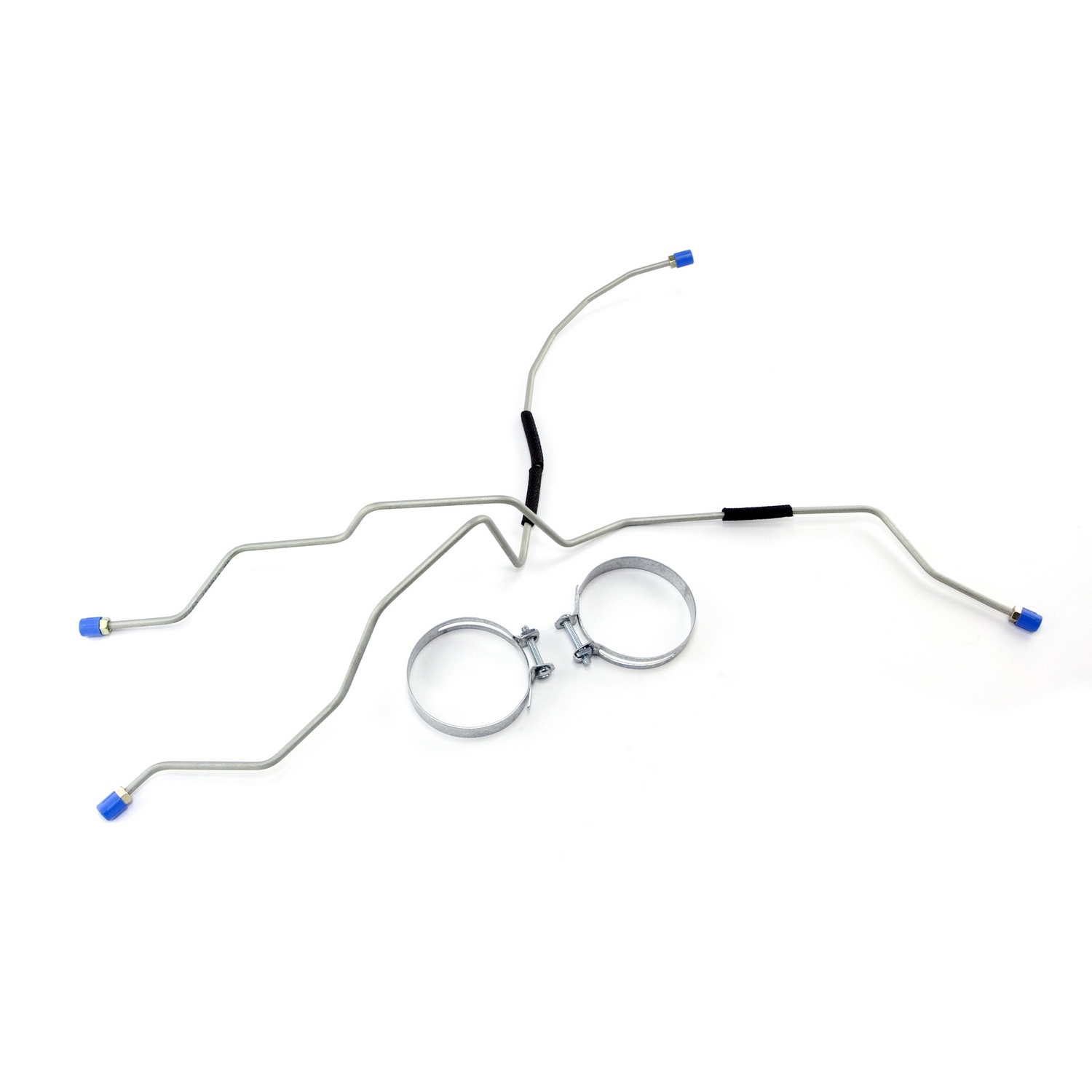 Brake Line Kit, Rear; 45-49 Willys CJ-2A