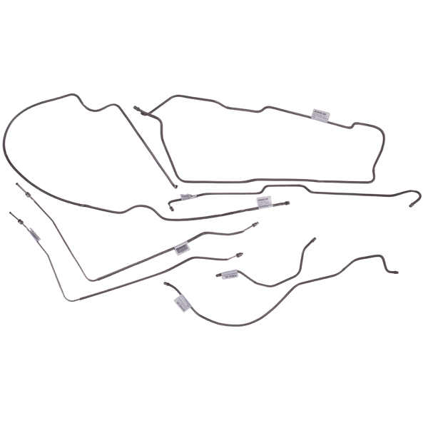 Brake Line Kit, Full; 76-80 Jeep CJ7 - 1