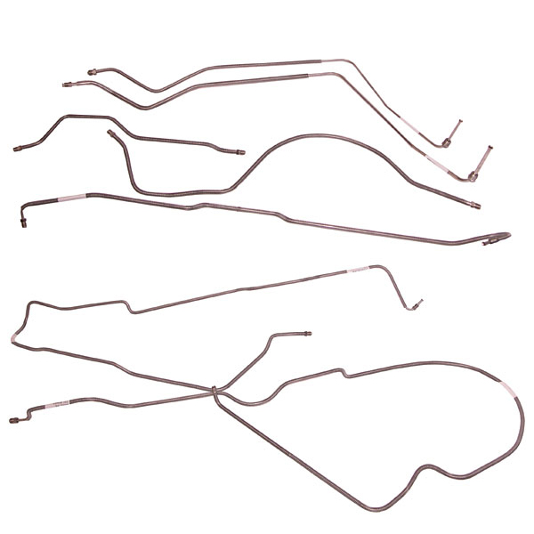 Brake Line Kit, Full; 76-79 Jeep CJ7 - 1