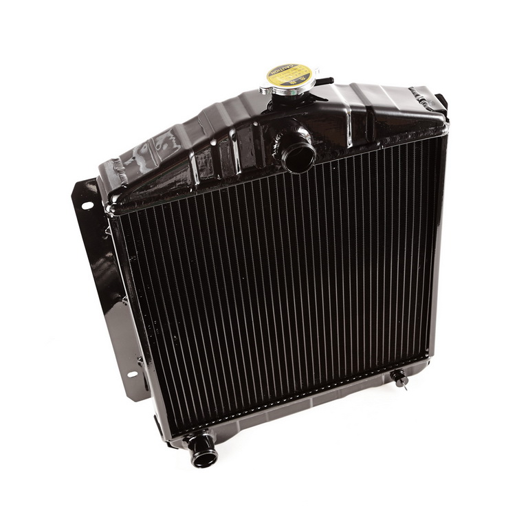Radiator, 2 Row; 55-71 Jeep CJ, 134 CID - 1