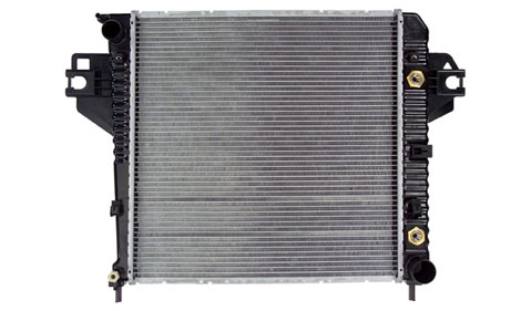Radiator, 1 Row; 02-06 Jeep Liberty KJ, 3.7L - 1