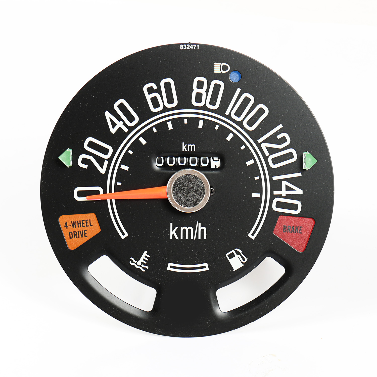 Speedometer Gauge; 80-86 Jeep CJ5/CJ7/CJ8 - 1