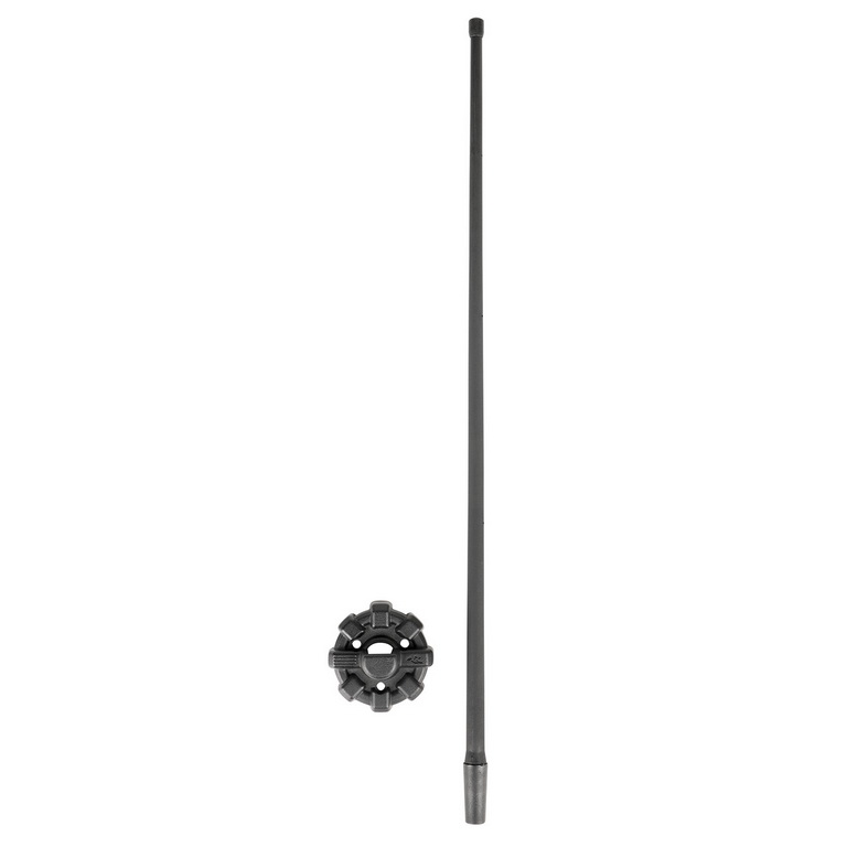 13" Reflex Antenna with Base; 07-21 Jeep Wrangler & Gladiator JK/JL/JT