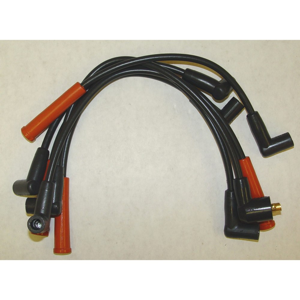 Ignition Spark Plug Wire Kit; 91-06 Jeep, 2.4L/2.5L - 1
