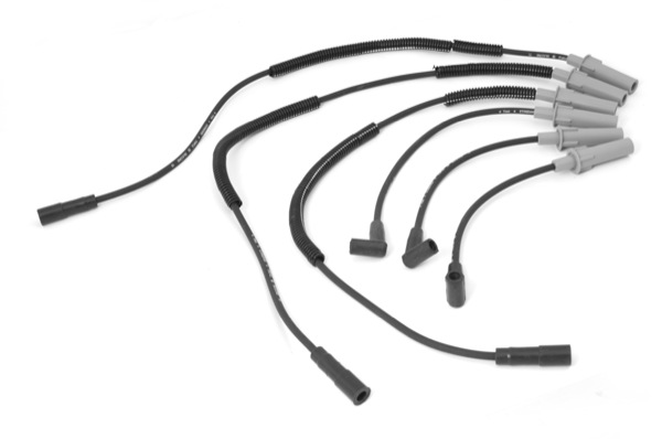 Ignition Spark Plug Wire Kit; 07-11 Jeep Wrangler JK, 3.8L