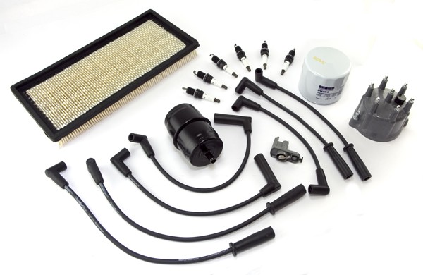 Ignition Tune Up Kit; 91-93 Jeep Cherokee XJ, 4.0L - 1