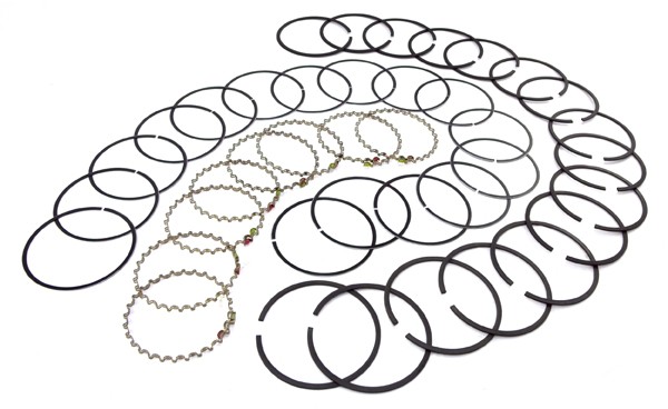 Engine Piston Ring Kit, Standard; 71-75 Jeep CJ, 304 CID - 1