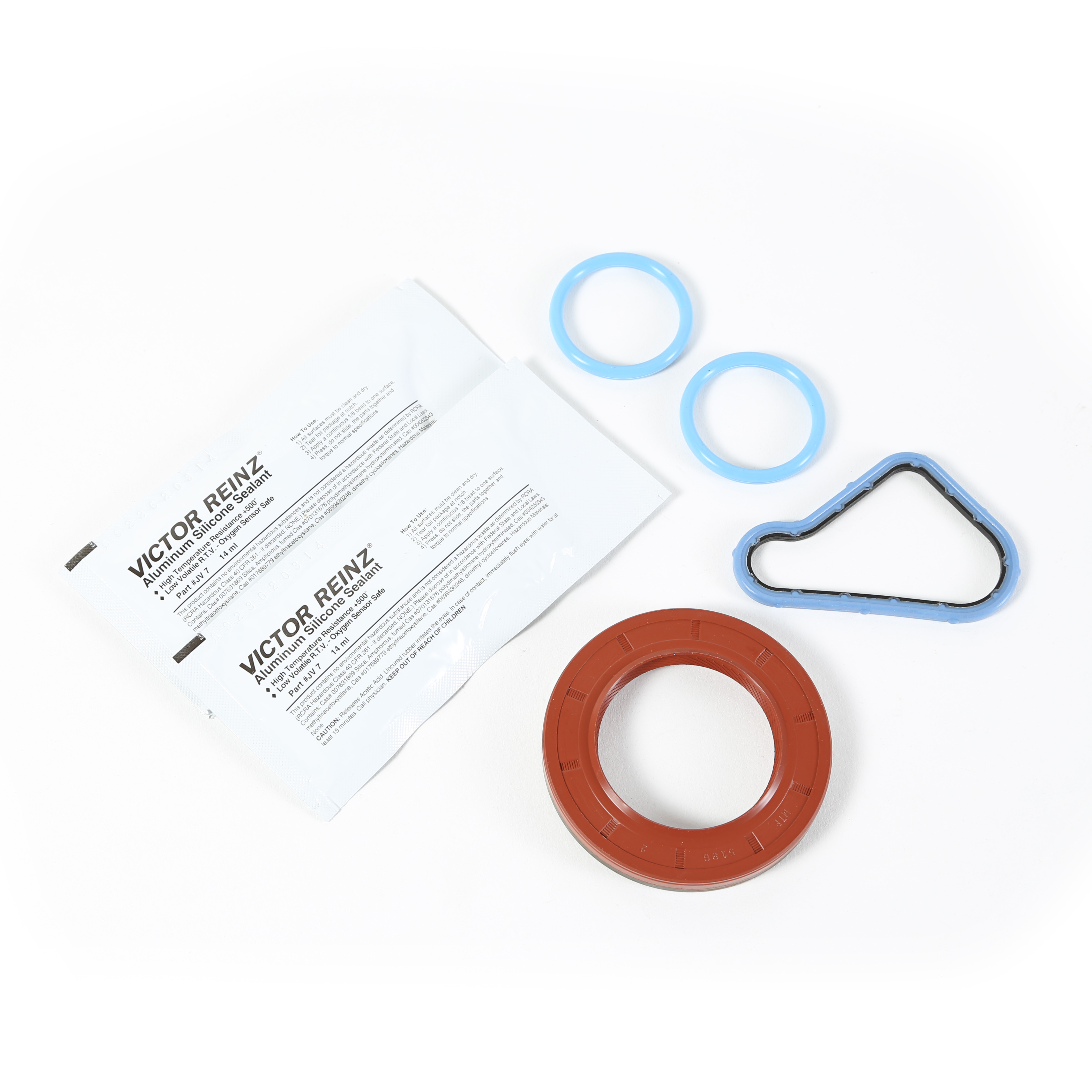 Engine Timing Cover Seal Kit; 02-12 Jeep XK/WJ/WK/KJ/KK, 3.7L/4.7L - 1