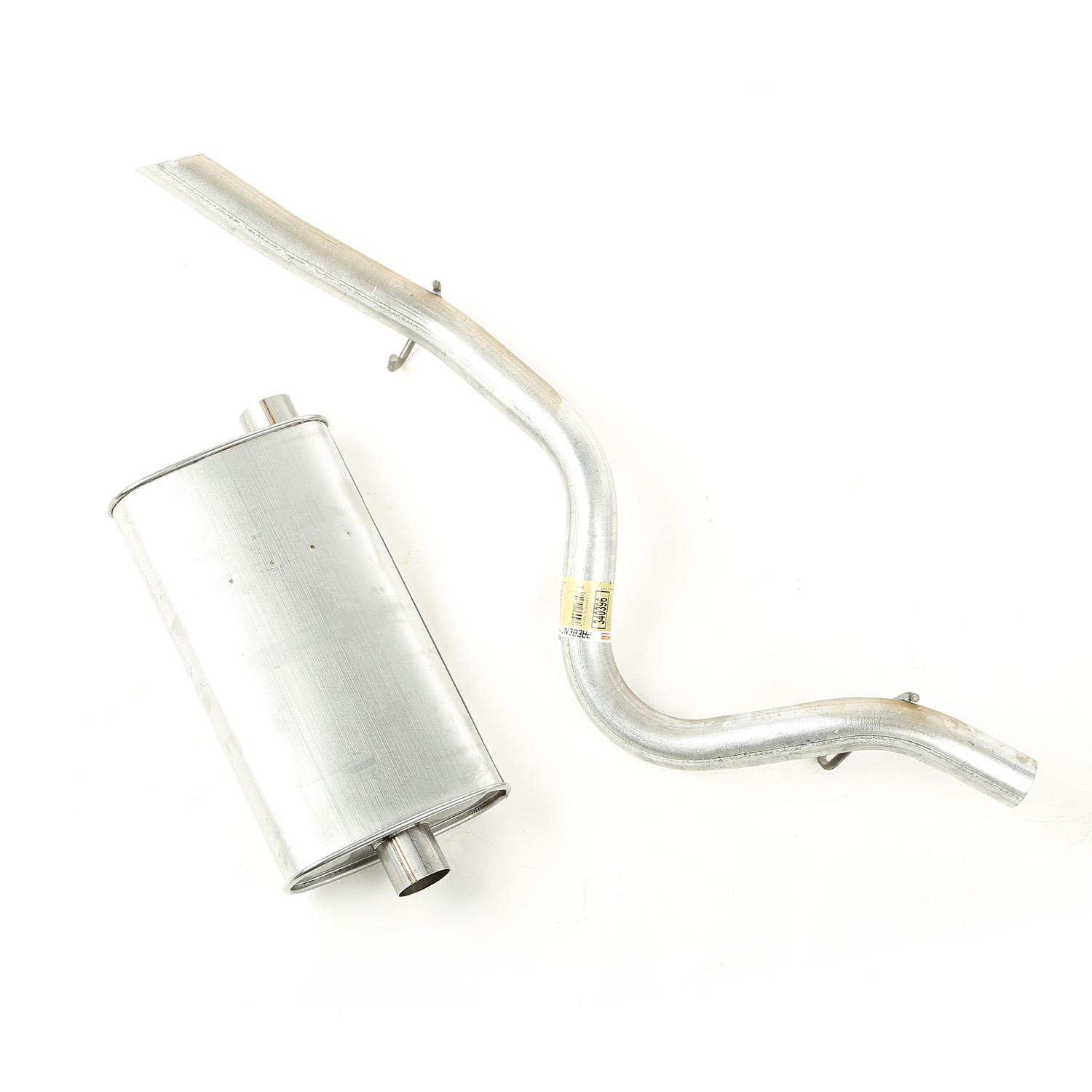 Muffler, Tailpipe, 2.5L/4.0L; 97-02 Jeep Wrangler TJ