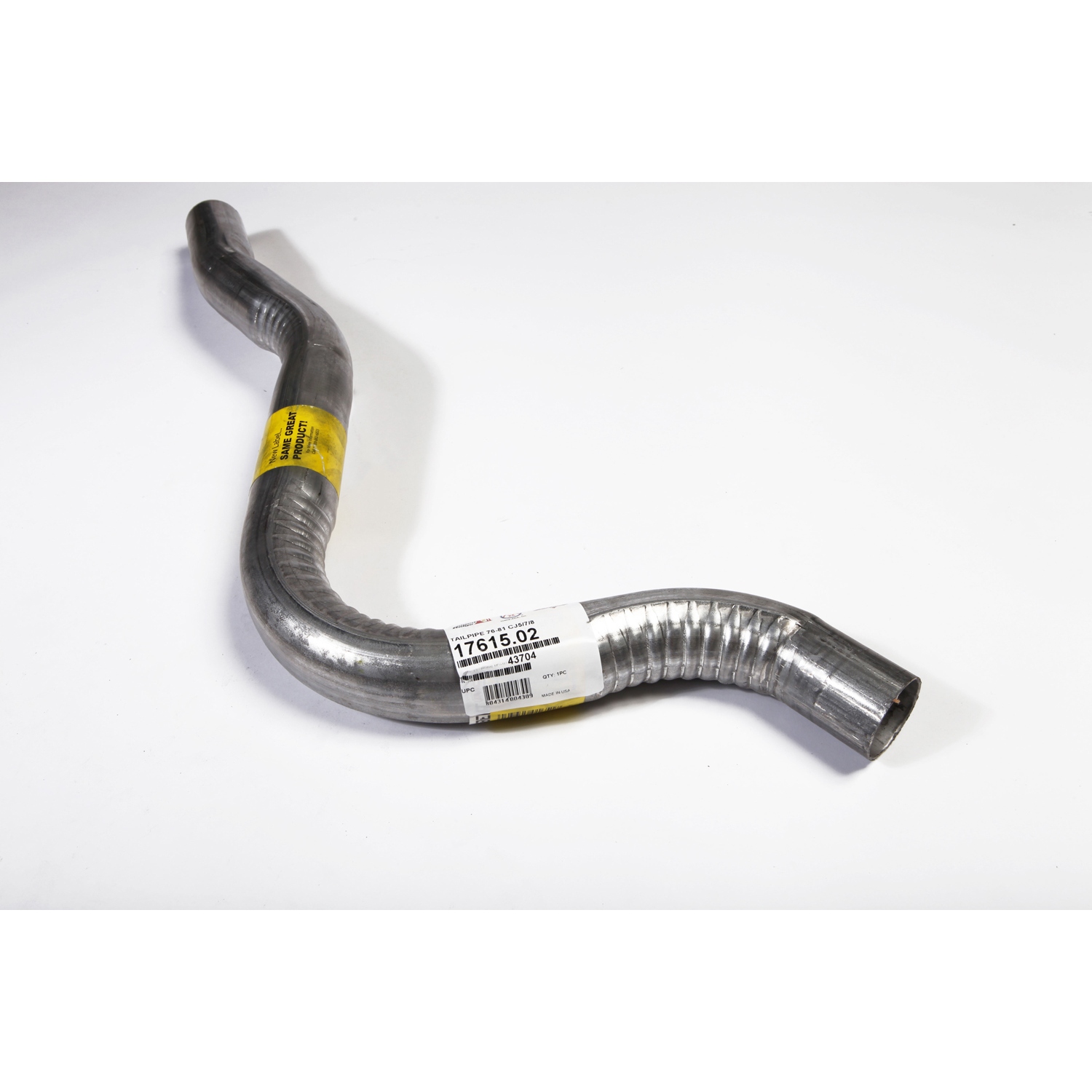 Exhaust Tail Pipe; 76-81 Jeep CJ - 1