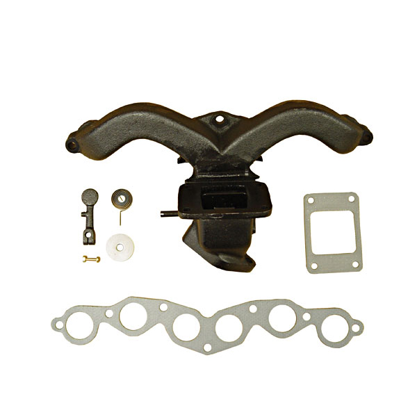 Exhaust Manifold Kit; 41-53 Willys