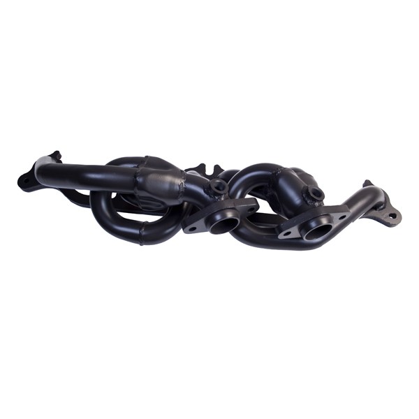 Exhaust Header, Ceramic Coated; 99-06 Jeep, 4.0L